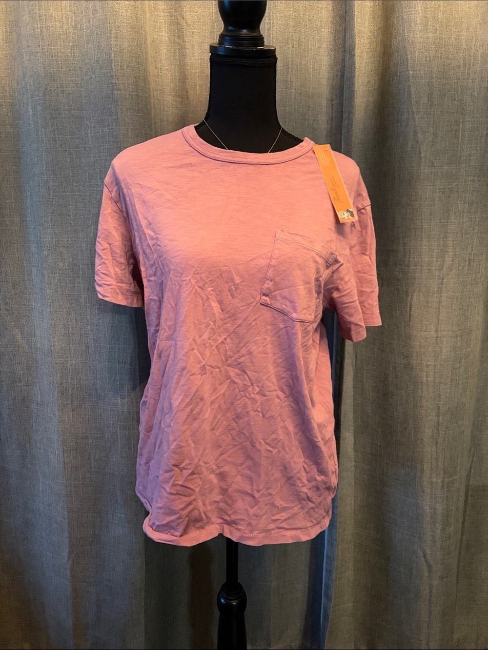 J. Crew Dusty Pink Crewneck Tee